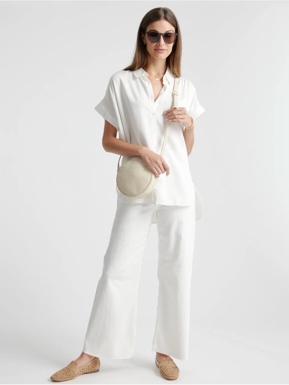 Quince Vintage Wash Tencel Camp Shirt